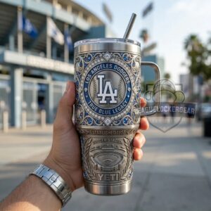 Los Angeles Dodgers Luxury Clubhouse Edition Established 1958 Tumbler