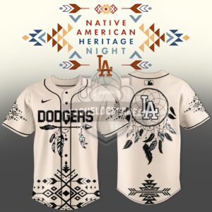 Los Angeles Dodgers Native American Heritage Night Baseball Jersey