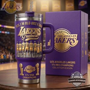 Los Angeles Lakers Yes I'm Old But I Saw Lakers Greatness Tumbler