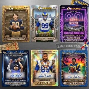 Los Angeles Rams 90th Anniversary Ultra Premium Trading Cards Box