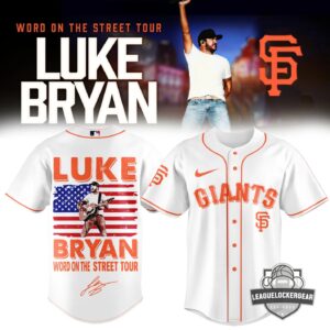 All Team MLB x Luke Bryan Word On The Street Tour Baseball Jersey