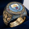 Manchester City Premier League Champions 2025-2026 Championship Ring