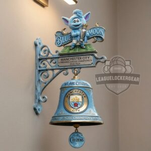 Manchester City Premier League Champions 2025-2026 Welcome Bell