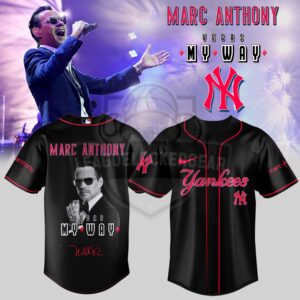 Marc Anthony Vegas My Way MLB All Team Baseball Jersey