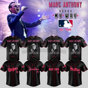 Marc Anthony Vegas My Way MLB All Team Baseball Jersey