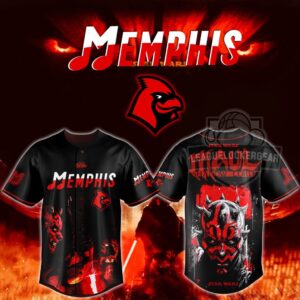 Memphis Star Wars Darth Maul Shadow Lord Baseball Jersey