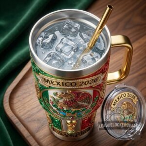 Mexico National Team FIFA World Cup 2026 Tumbler With Handle