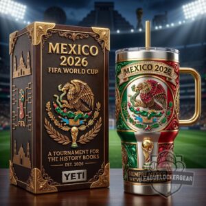 Mexico National Team FIFA World Cup 2026 Tumbler With Handle