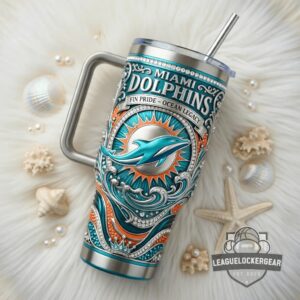 Miami Dolphins Ocean Dynasty Edition 40oz Tumbler