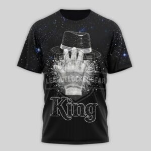 Michael Jackson King Of Pop Legends Never Die 3D T-Shirt
