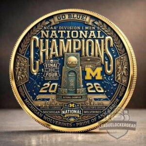 Michigan Wolverines 2026 NCAA Men's National Champions Collector's Coin