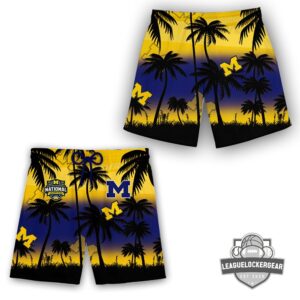 Michigan Wolverines Men's Basketball 2026 National Champions Hawaiian Shirt