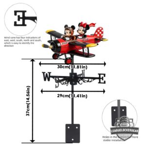Mickey Mouse Personalized Airplane Weather Vane