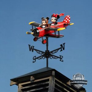 Mickey Mouse Personalized Airplane Weather Vane