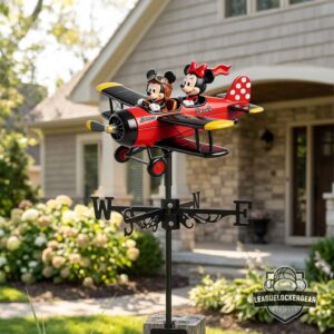 Mickey Mouse Personalized Airplane Weather Vane
