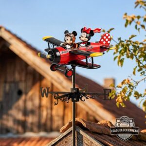 Mickey Mouse Personalized Airplane Weather Vane