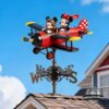 Mickey Mouse Personalized Airplane Weather Vane
