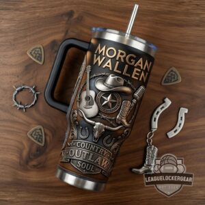 Morgan Wallen Southern Outlaw Edition Country Outlaw Soul 40oz Tumbler