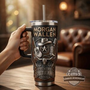 Morgan Wallen Southern Outlaw Edition Country Outlaw Soul 40oz Tumbler