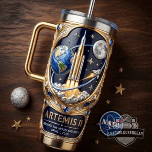 NASA Artemis II Around The Moon And Back 2026 Tumbler