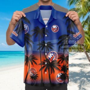 New York Islanders Hawaiian Shirt