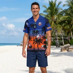 New York Islanders Hawaiian Shirt