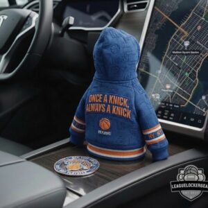 New York Knicks 2026 NBA Playoffs Car Gear Shift Hoodie