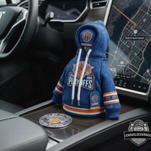 New York Knicks 2026 NBA Playoffs Car Gear Shift Hoodie