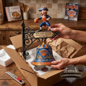 New York Knicks Basketball Legacy Welcome Bell