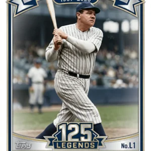 New York Yankees 125th Anniversary Trading Cards