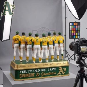Oakland Athletics Yes I'm Old But I Saw Greatness Acrylic Plaque
