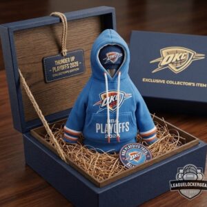 Oklahoma City Thunder NBA Playoffs 2026 Car Gear Shirt Hoodie