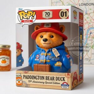 Paddington Bear 70th Anniversary Rubber Duck