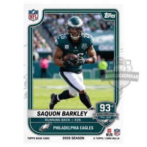 Philadelphia Eagles 93rd Anniversary NFL Trading Cards