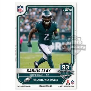 Philadelphia Eagles 93rd Anniversary NFL Trading Cards