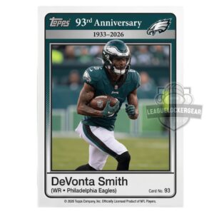 Philadelphia Eagles 93rd Anniversary NFL Trading Cards