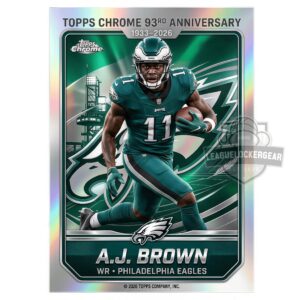 Philadelphia Eagles 93rd Anniversary NFL Trading Cards