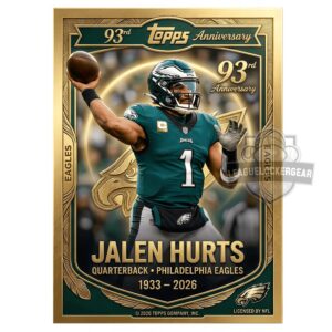 Philadelphia Eagles 93rd Anniversary NFL Trading Cards