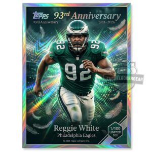 Philadelphia Eagles 93rd Anniversary NFL Trading Cards