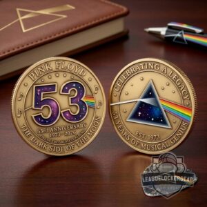 Pink Floyd 53rd Anniversary The Dark Side of The Moon Commemorative Coin