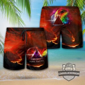 Pink Floyd The Dark Side of the Moon Hawaiian Shirt and Shorts