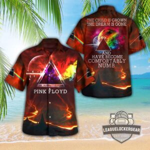 Pink Floyd The Dark Side of the Moon Hawaiian Shirt and Shorts