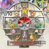 Pokémon 30th Anniversary 1996 2026 Wall Clock