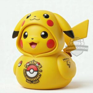 Pokemon 30th Anniversary 1996-2026 Pikachu Rubber Duck