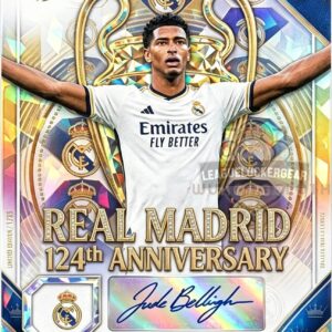 Real Madrid 124th Anniversary Trading Cards