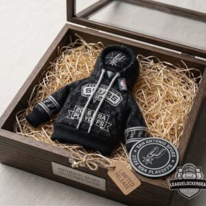 San Antonio Spurs 2026 NBA Playoffs Car Gear Shift Hoodie