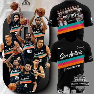 San Antonio Spurs Playoffs '26 T-Shirt