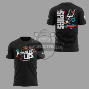 San Antonio Spurs Raweled Up Playoffs 2026 T-Shirt
