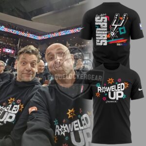 San Antonio Spurs Raweled Up Playoffs 2026 T-Shirt