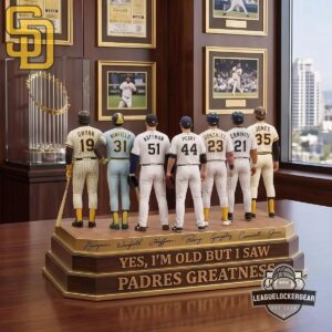 San Diego Padres Legends Yes I'm Old But I Saw Greatness Acrylic Plaque